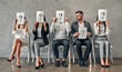 © Vasyl - Business people waiting for job interview