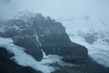 mount andromeda close-up, alberta, canada