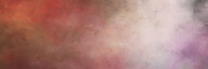 Poster - beautiful abstract painting background texture with pastel brown, pastel gray and pastel purple colors and space for text or image. can be used as horizontal header or banner orientation