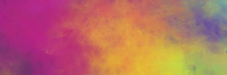 Poster - beautiful indian red, dark khaki and medium violet red colored vintage abstract painted background with space for text or image. can be used as horizontal background texture