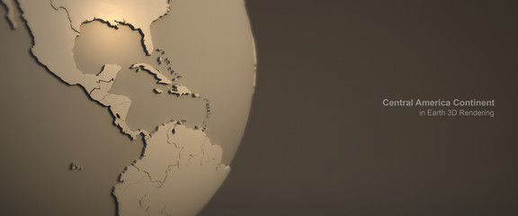 Wall Mural - 3d rendering continent in earth. earth rendering graphic background.