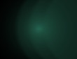 Dark green blurred abstract graphic on black background, color gradient effect, space for text, copy