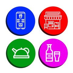 Poster - Set of mug icons