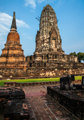 Wat Ratcha Burana, Ayutthaya historical park, Thailand