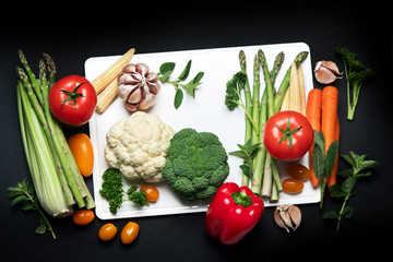 Wall Mural - Fresh vegetables