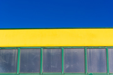 Shapes and colors in the urban landscape