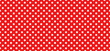© Hubba Bubba - Polka dot seamless pattern. Red dotted geometric abstrct background. Vector abstract background.