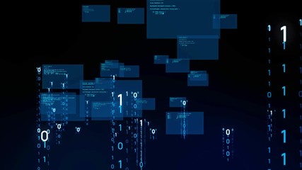 Fototapete - プログラミング