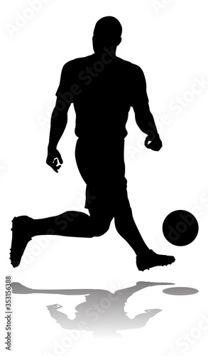 A soccer or football player...