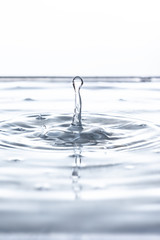 Poster - water drop background