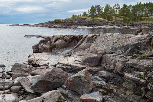 Russia. Karelia. Ladoga lak...