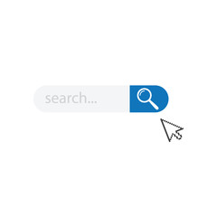 Poster - search bar icon internet sign