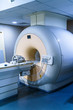 CT - Computerized tomography scan device in hospital. Medical equipment and health care.