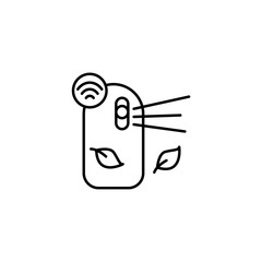 Poster - Air freshener icon. Simple line, outline vector elements of smart home for ui and ux, website or mobile application on white background