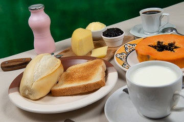 typical Brazilian breakfast