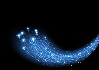 Poster - vector background abstract technology communication data Science