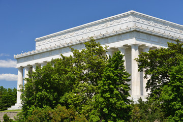 Wall Mural - Lincoln Memorial in Washington D.C. United States of America