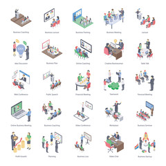 Sticker - 
Business Coaching Icons Pack
