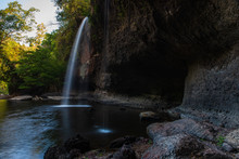 Hea Suwat Waterfall, Khao Yai National Park, Nakhonratchasima Province, Thailand.