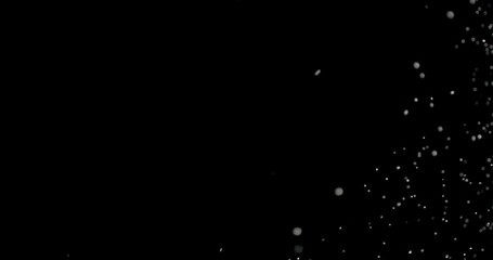Wall Mural - showcases a random snowfall that feels like a storm. you can use it as a background or overlay for a