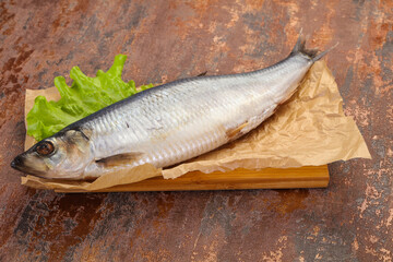 Salted herring fish