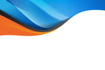 Wall Mural - abstract background curve and blend 005