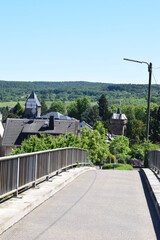 Poster - Blick auf Altstadt Ahrweiler