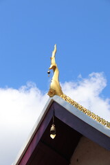 Poster - Cloche d'un temple à Luang Prabang, Laos	