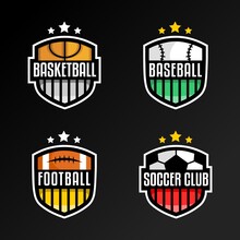 Creative Of A Four Sport Logo Vector