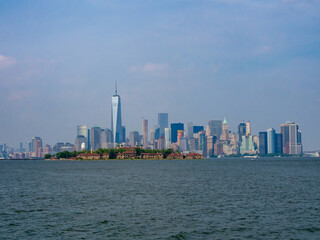 Sticker - 11 juin : Liberty State Park en face de New York