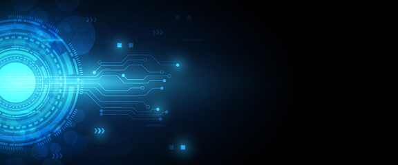 Aufkleber - Circuit technology background