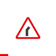 © Metanet - Red Exclamation Sign - Danger Triangle Road sign isolated on white background.