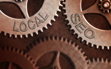 Poster - Handwriting text Local Seo. Conceptual photo helps businesses promote products and services to local customers