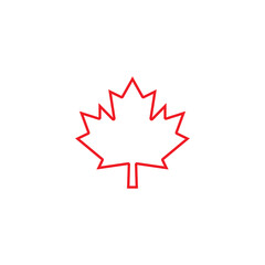 maple leaf vector illustration