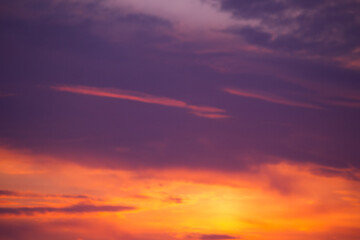 Beautiful cloudscape background