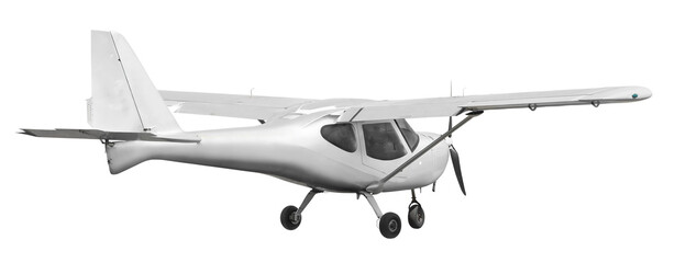 Wall Mural - Light aircraft with piston engine