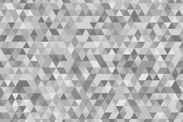 Poster - Abstract polygonal triangle illustration. Triangular backdrop.