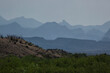 © Allen Penton - Desert landscape with distant mountains