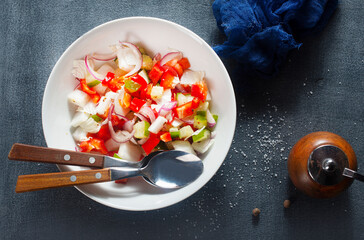 Canvas Print - salad