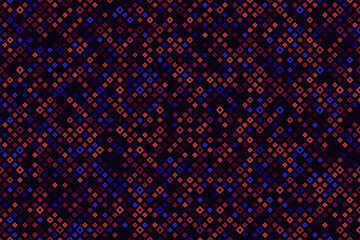 Fototapete - Abstract background consisting of different squares and pixels and cubes.