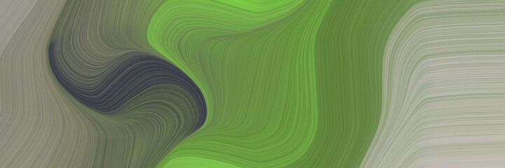 Aufkleber - abstract moving banner with pastel brown, ash gray and dark slate gray colors. fluid curved lines with dynamic flowing waves and curves for poster or canvas