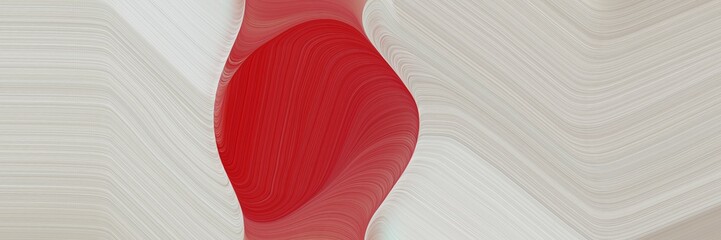 Aufkleber - abstract moving header design with pastel gray, firebrick and indian red colors. fluid curved lines with dynamic flowing waves and curves for poster or canvas