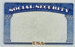 Blank US Social Security Background