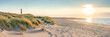© JCB - Dune beach at sunset on the island of Sylt, Schleswig-Holstein, Germany