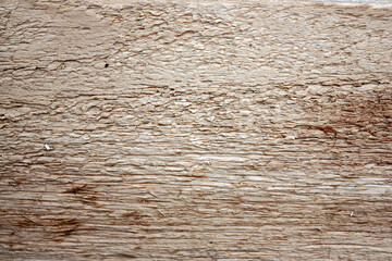 A fragment of a birch board close-up. Coarse sanding board. Visible fibers and natural wood pattern.