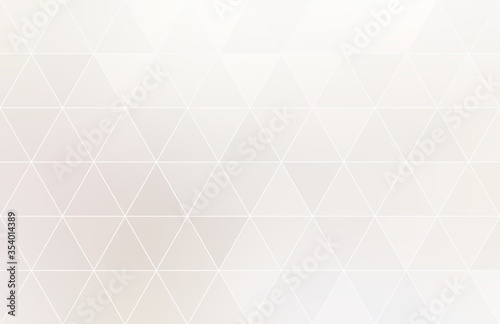 Mata magnetyczna Triangles subtle geometric background. Pastel smooth mosaic.
