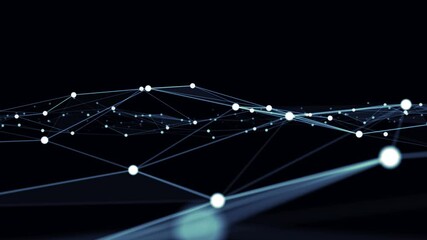 Poster - Communication network concept. IoT (Internet of Things). Telecommunication.