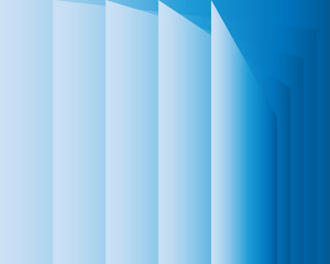 Poster - Abstract blue vector background with blending colors, blur lines and gradient