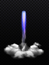 Space Rocket Flame Composition