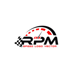 RPM vector logo graphic modern template